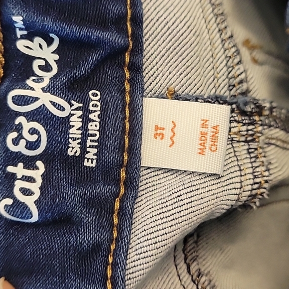 CAT & JACK Skinny Jean 3T - Picture 4 of 7